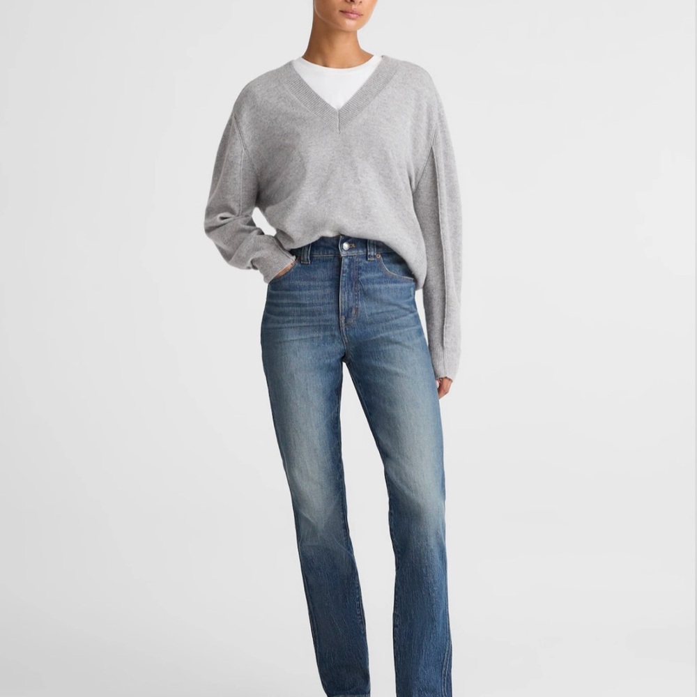 Women’s Madewell The Perfect Vintage Jean High Rise Blue Denim Size 27
